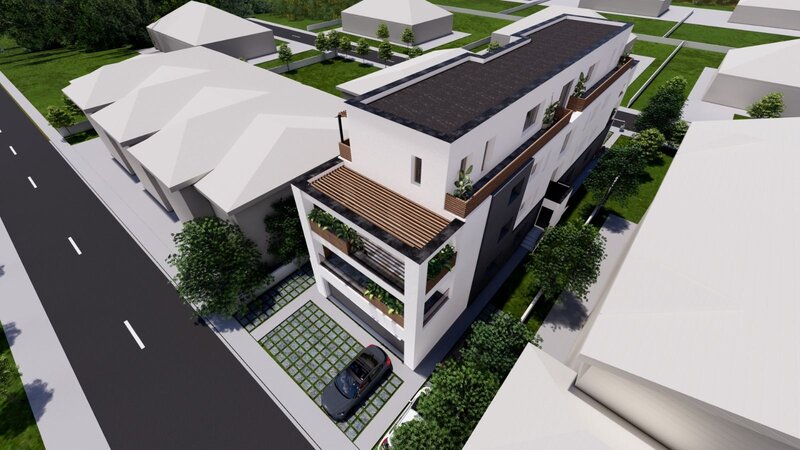 Militari 3 camere, curte 67 mp si 2 parcari proprii, 75 mp, finisat modern,  comision 0%