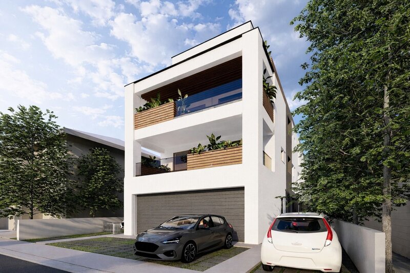 Militari 3 camere, curte 67 mp si 2 parcari proprii, 75 mp, finisat modern,  comision 0%